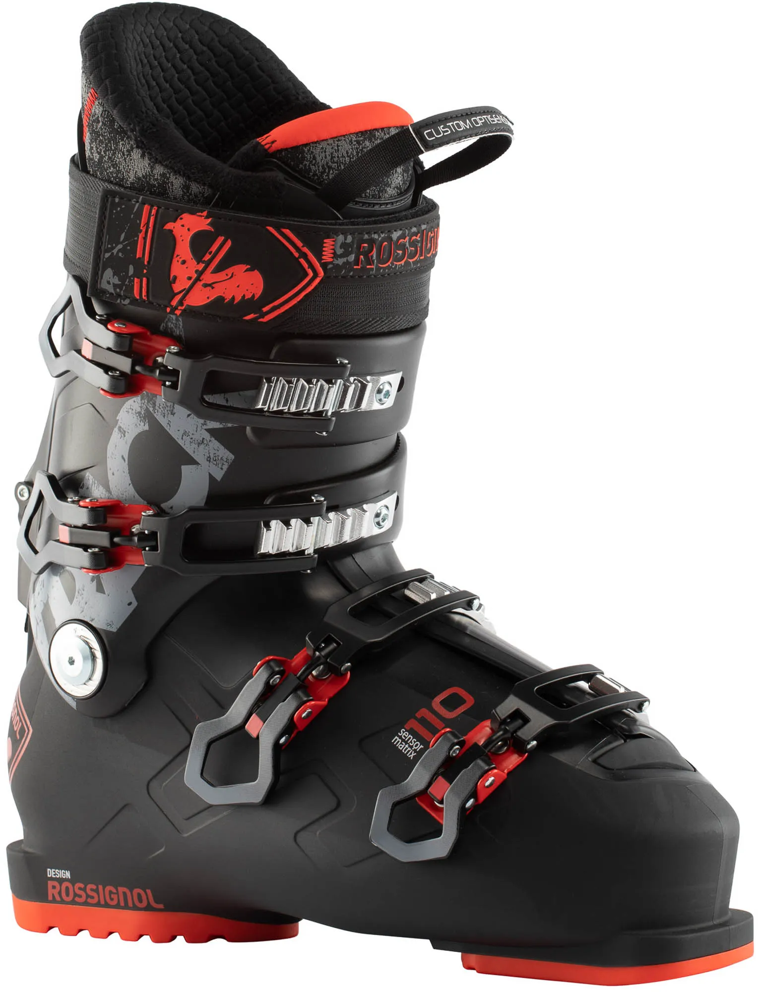 Lyžařské boty Rossignol Track 110 black red