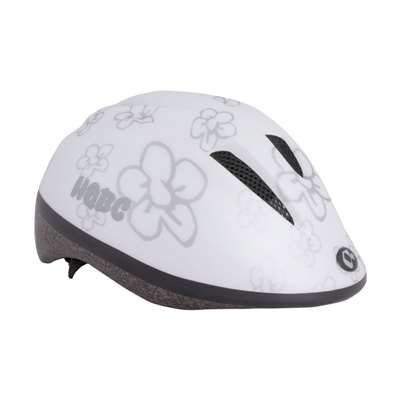 Dětská cyklistická helma Kiqs biela 52-56