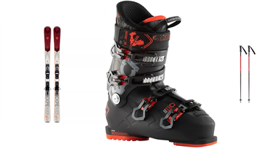 Lyže Rossignol Experience W 76 Xpress, bordove panske+ lyžařské boty Rossignol Trac + hůlky